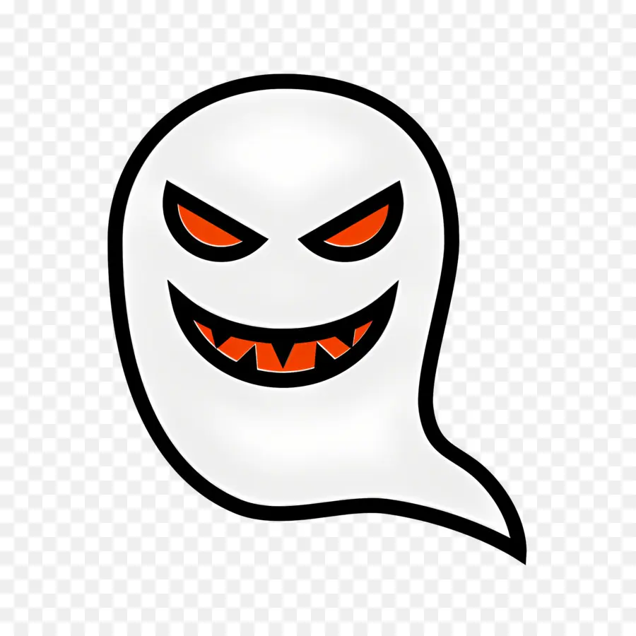 Fantasma Do Dia Das Bruxas，Fantasma Branco PNG