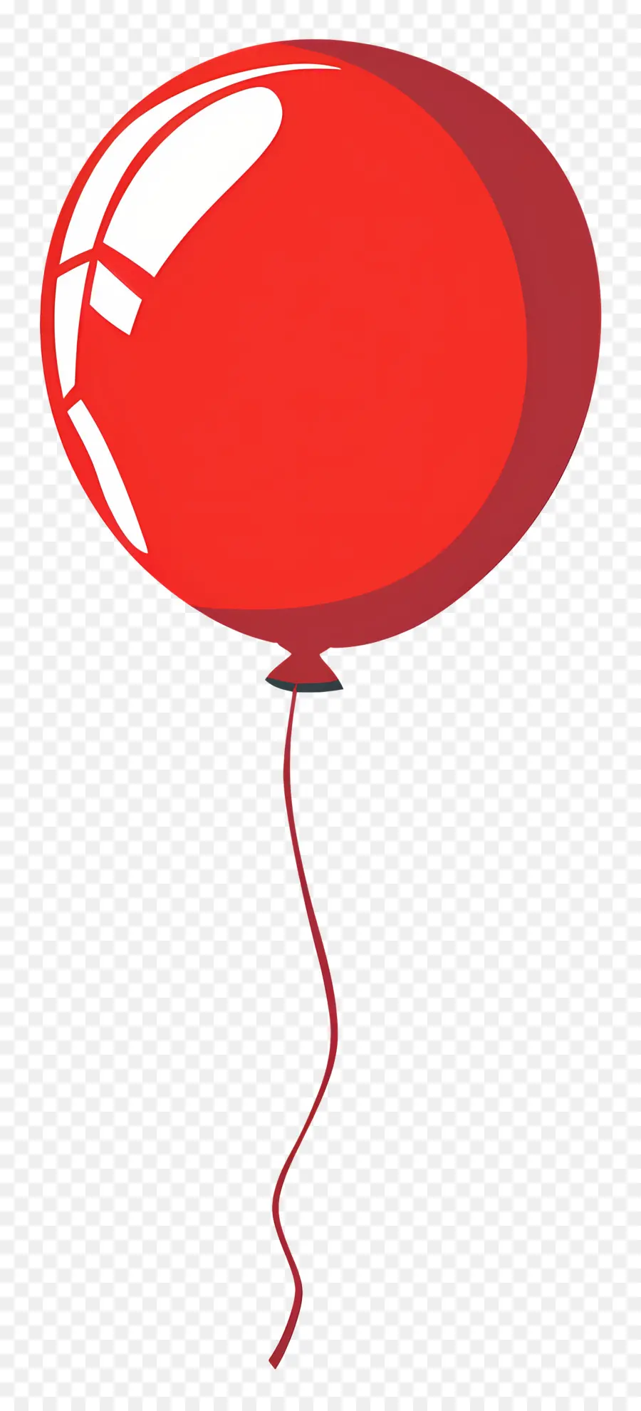 Balão Único，Balão Vermelho PNG