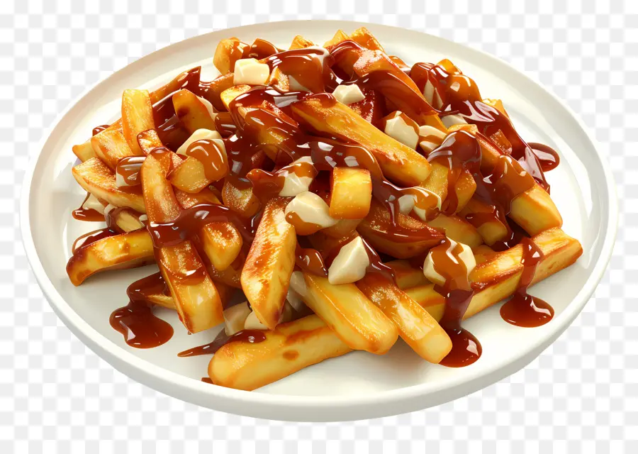 Poutine，Prato Poutine PNG