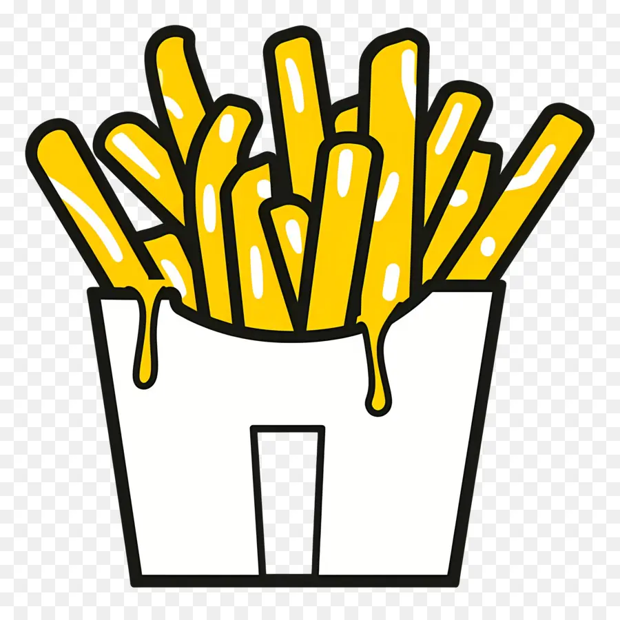 Batatas Fritas Com Queijo，Batatas Fritas PNG