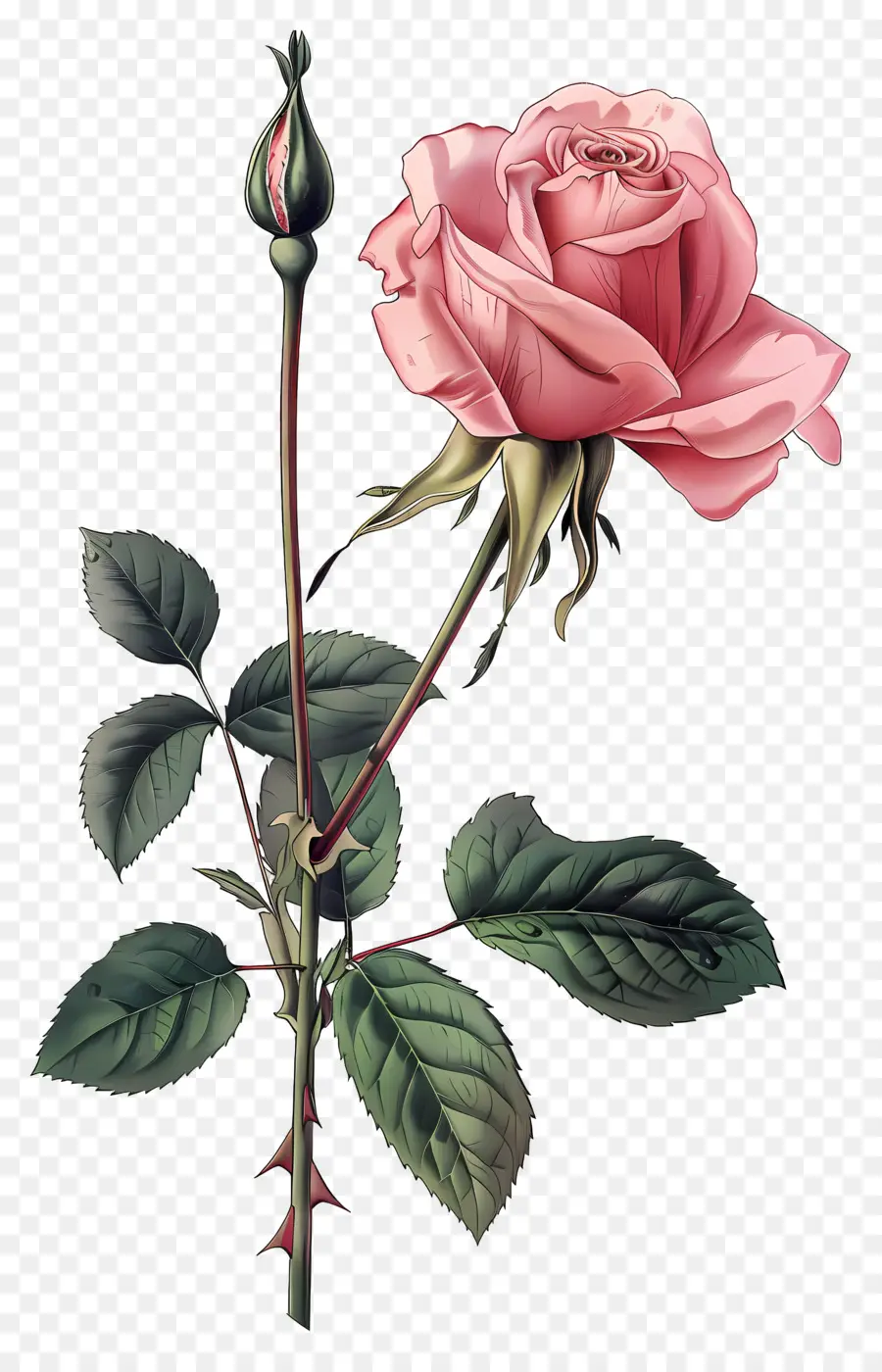 Flor Rosa，Rosa Rosa PNG