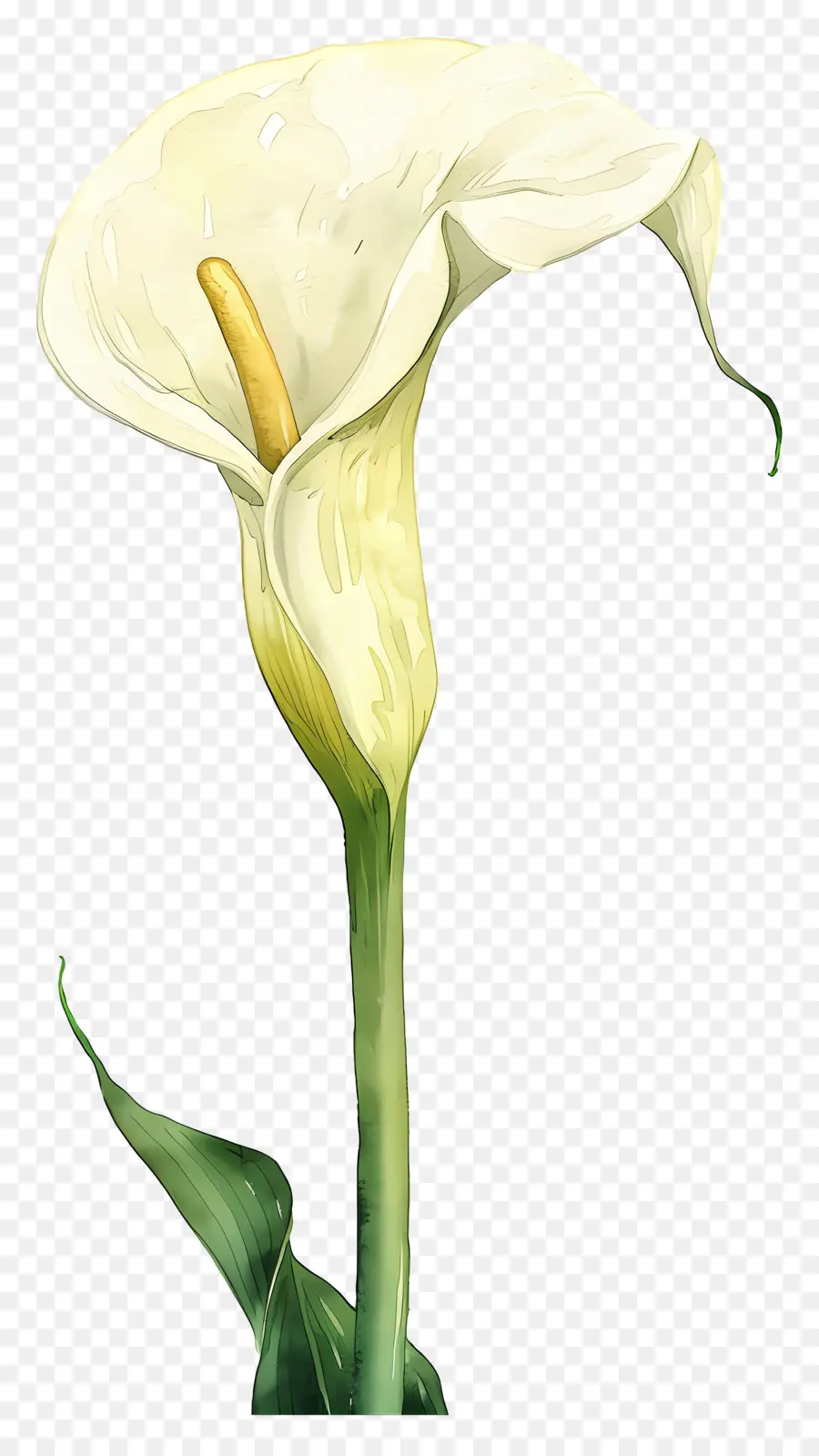 Calla Lírio，Lírio De Calla Branco PNG