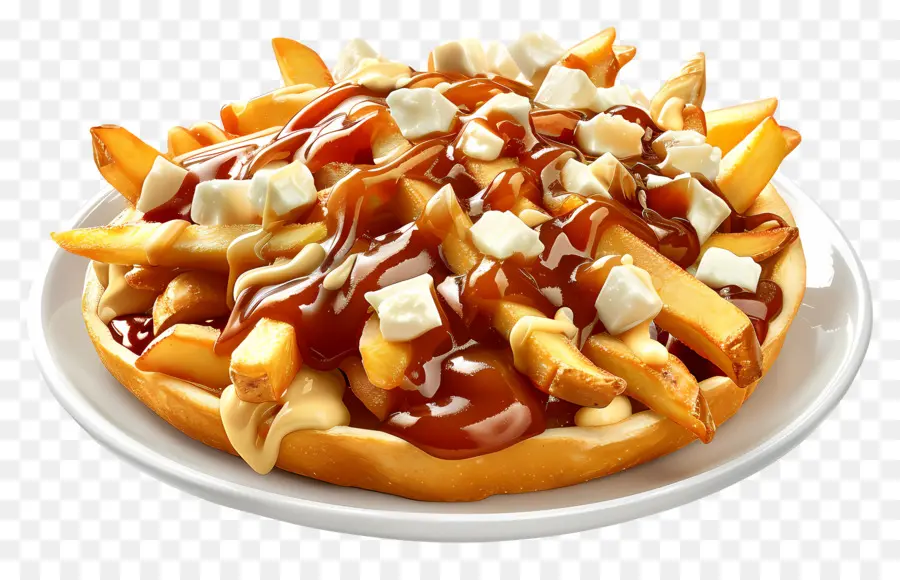 Poutine，Prato Poutine PNG