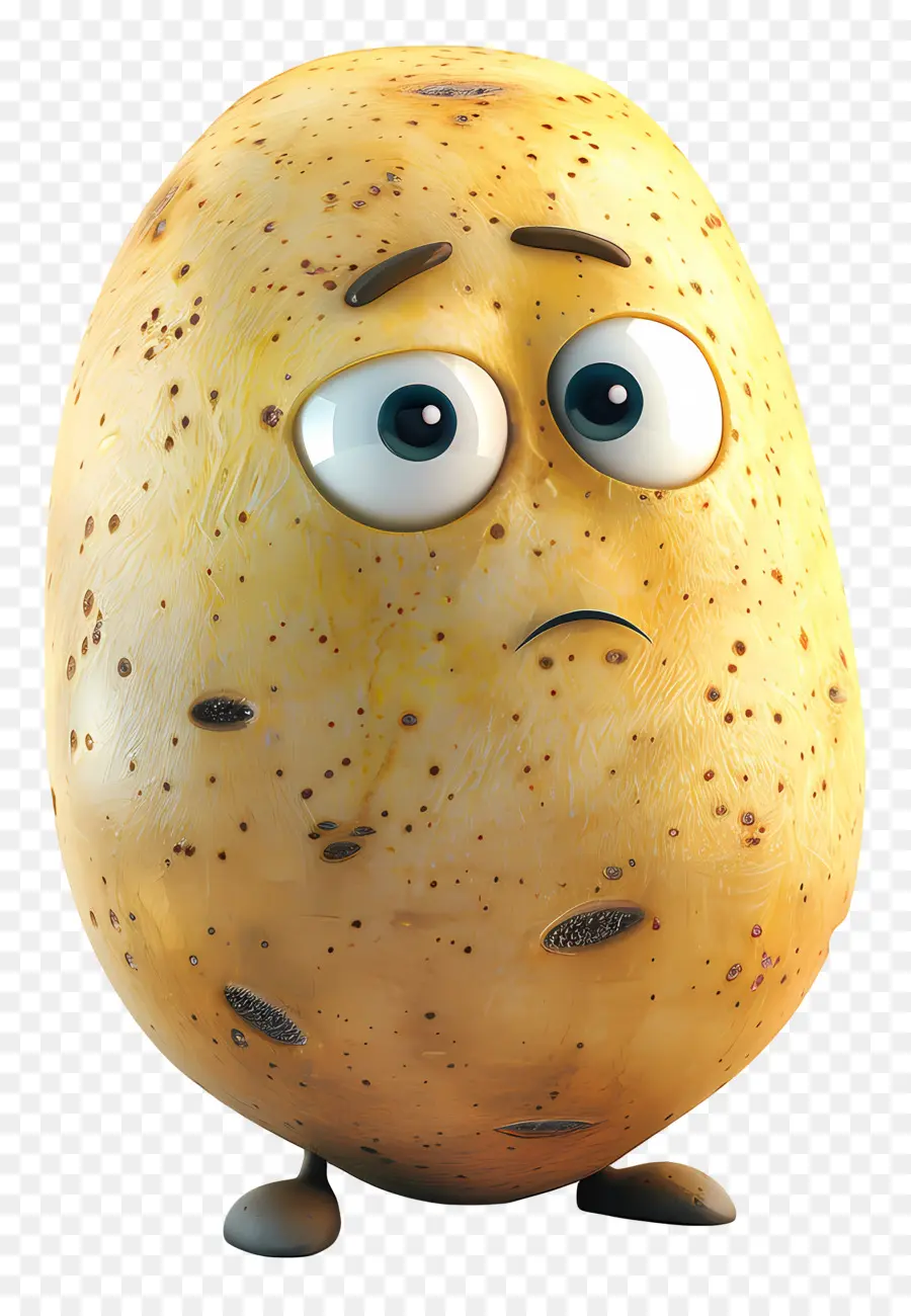 Batata De Desenho Animado，Sorrindo PNG