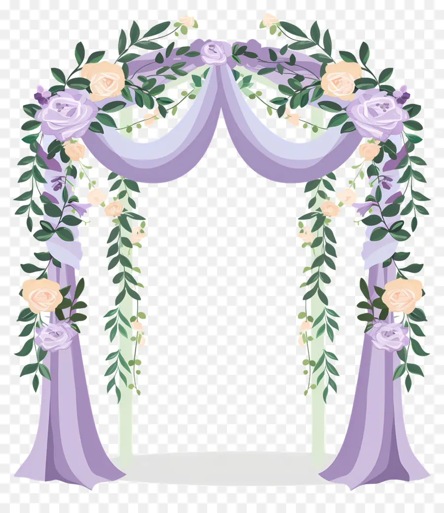 Arco De Casamento，Arco Floral PNG