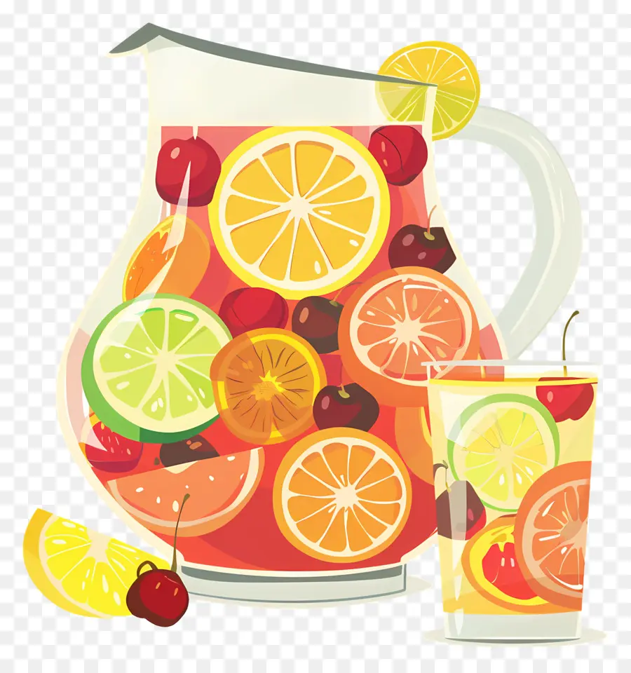 Sangria，Sangria De Frutas PNG