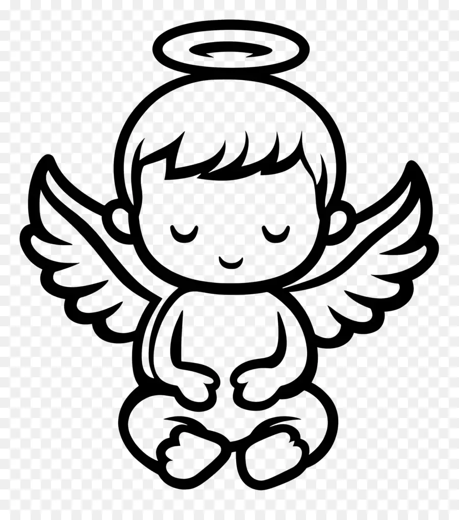 Bebê Anjo，Anjo Fofo PNG