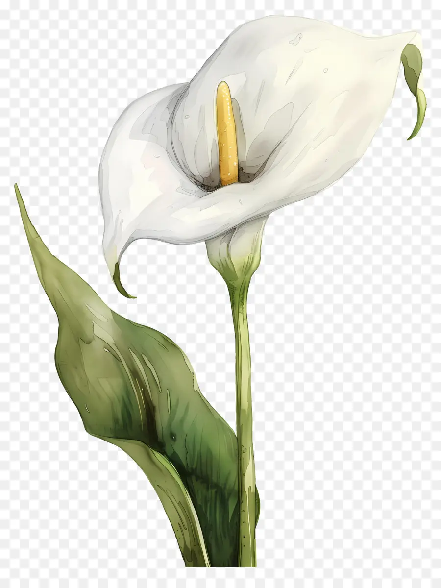 Calla Lírio，Lírio De Calla Branco PNG