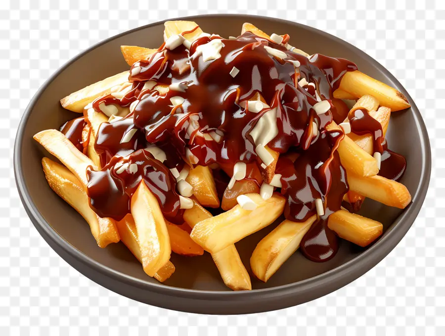 Poutine，Prato Poutine PNG