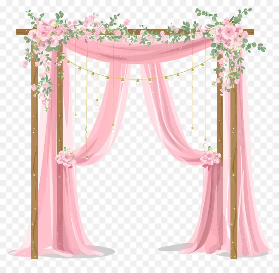 Arco De Casamento，Arco De Madeira PNG