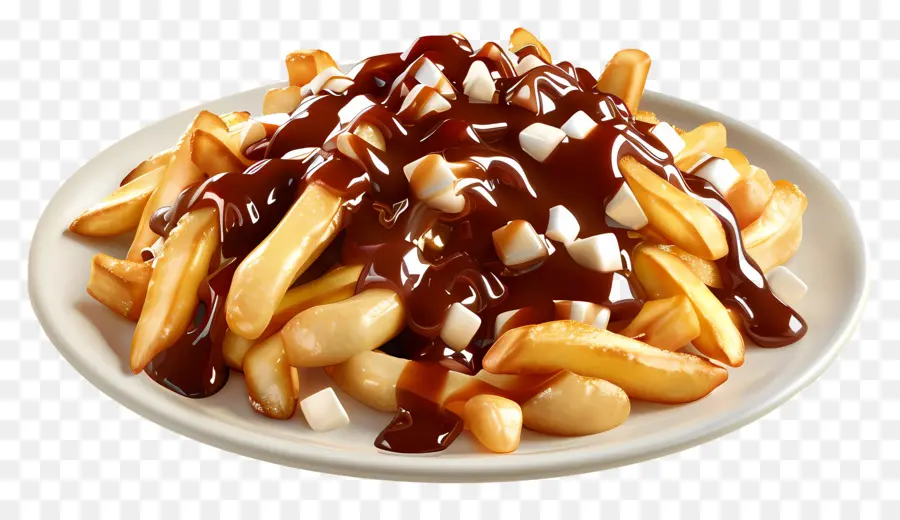 Poutine，Prato Poutine PNG