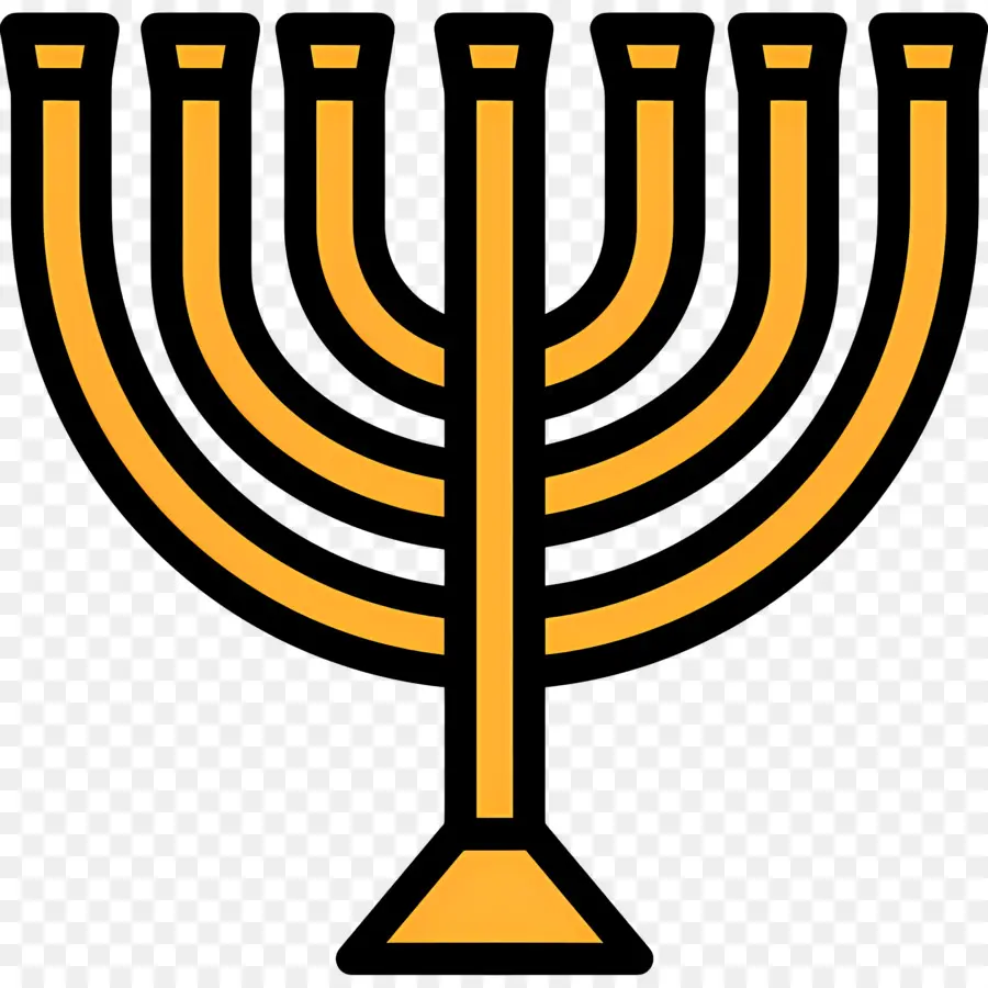 Menorá De Hanukkah，Menorá PNG