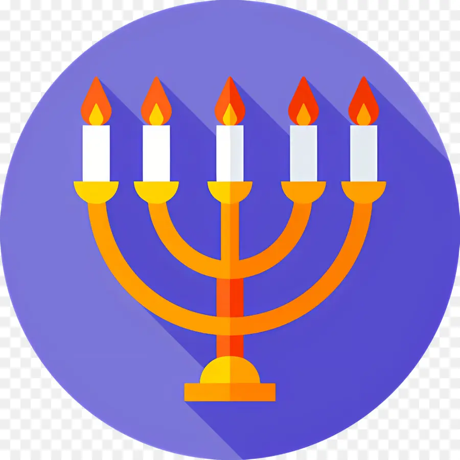 Menorá De Hanukkah，Menorá PNG