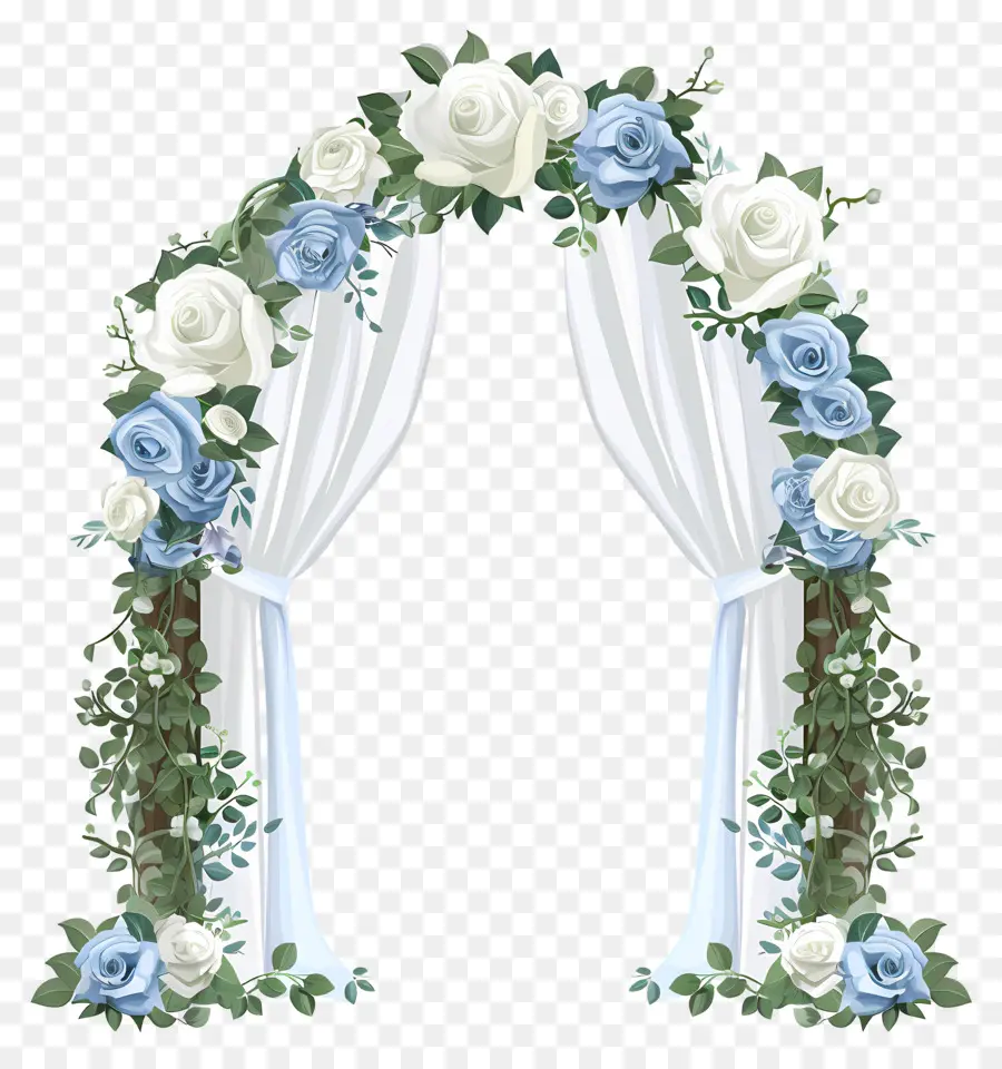 Arco De Casamento，Arco Floral PNG