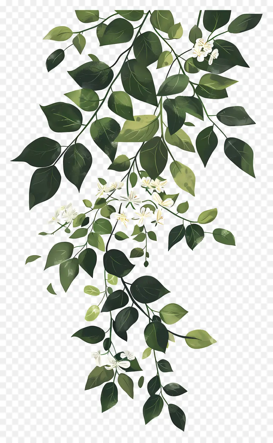 Planta Trepadeira，Folhas Verdes PNG