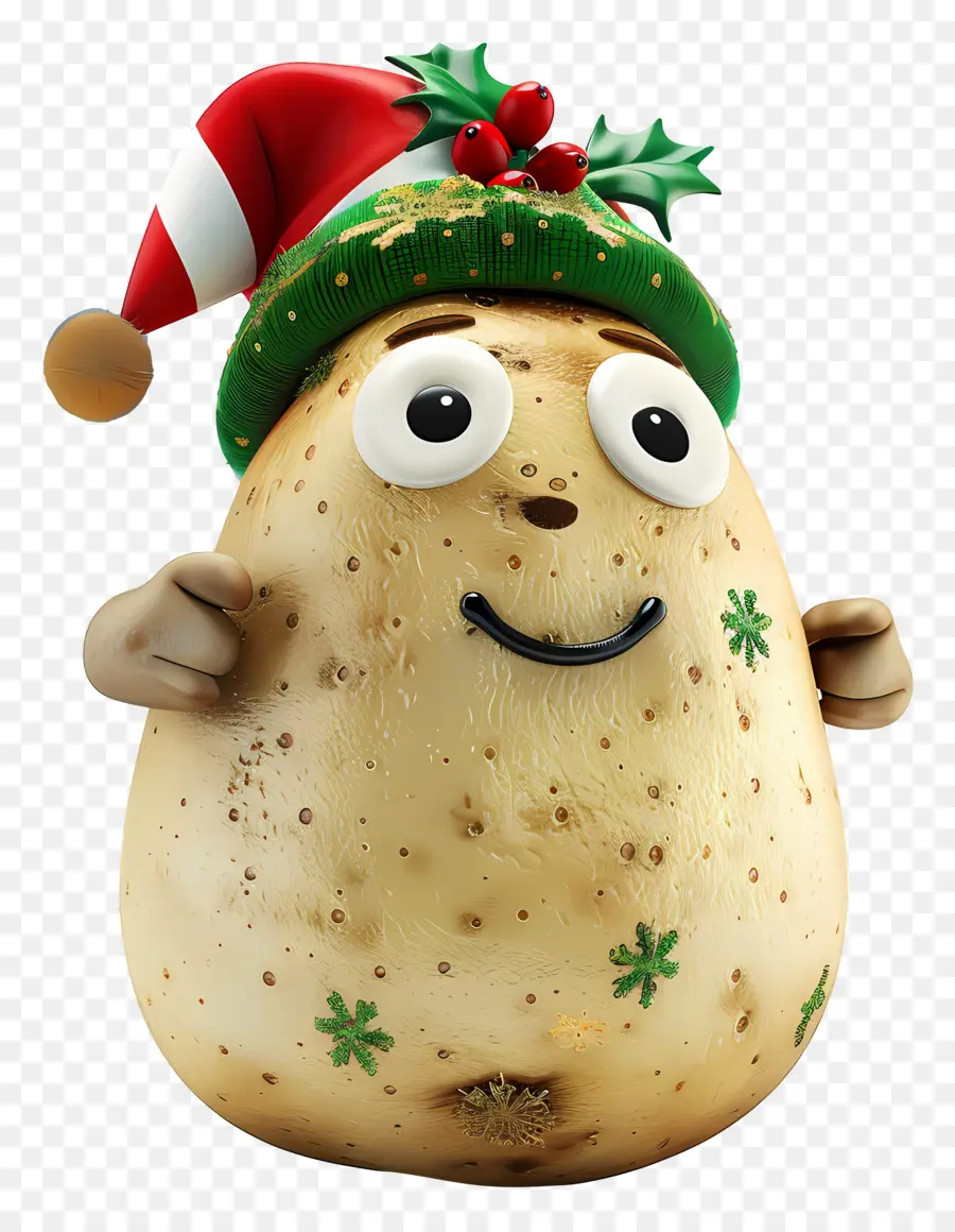 Batata De Desenho Animado，Batata De Natal PNG