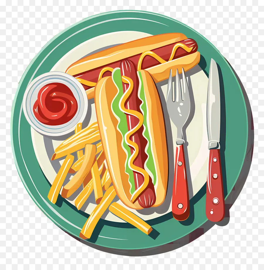 Salchipapa，Cachorro Quente E Batatas Fritas PNG