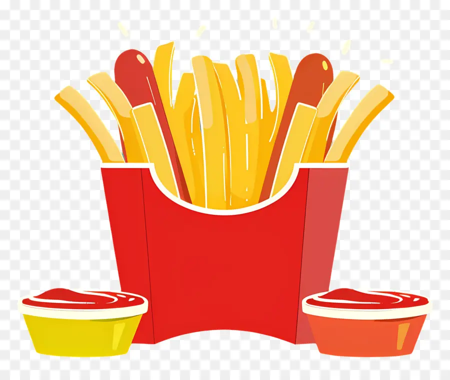 Salchipapa，Batatas Fritas E Salsicha PNG