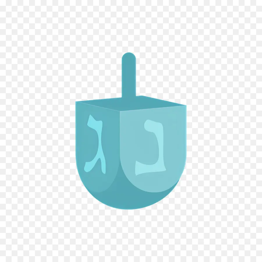 Hanukkah Dreidel，Pião PNG