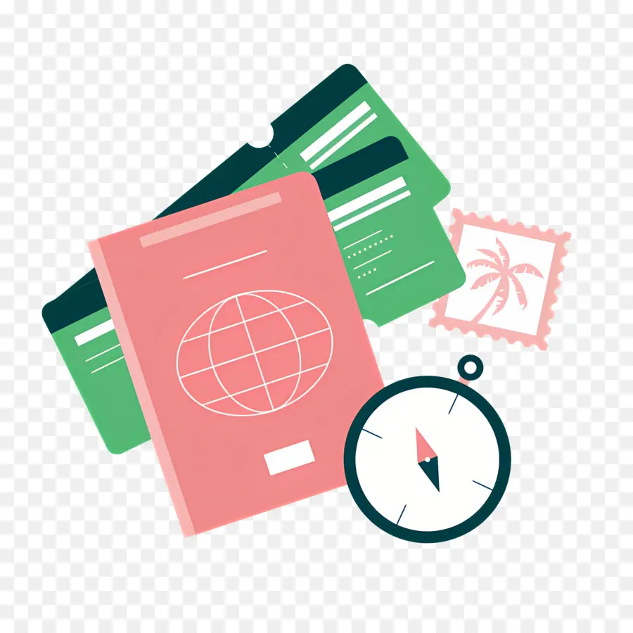 Fundamentos De Viagem，Passaporte PNG