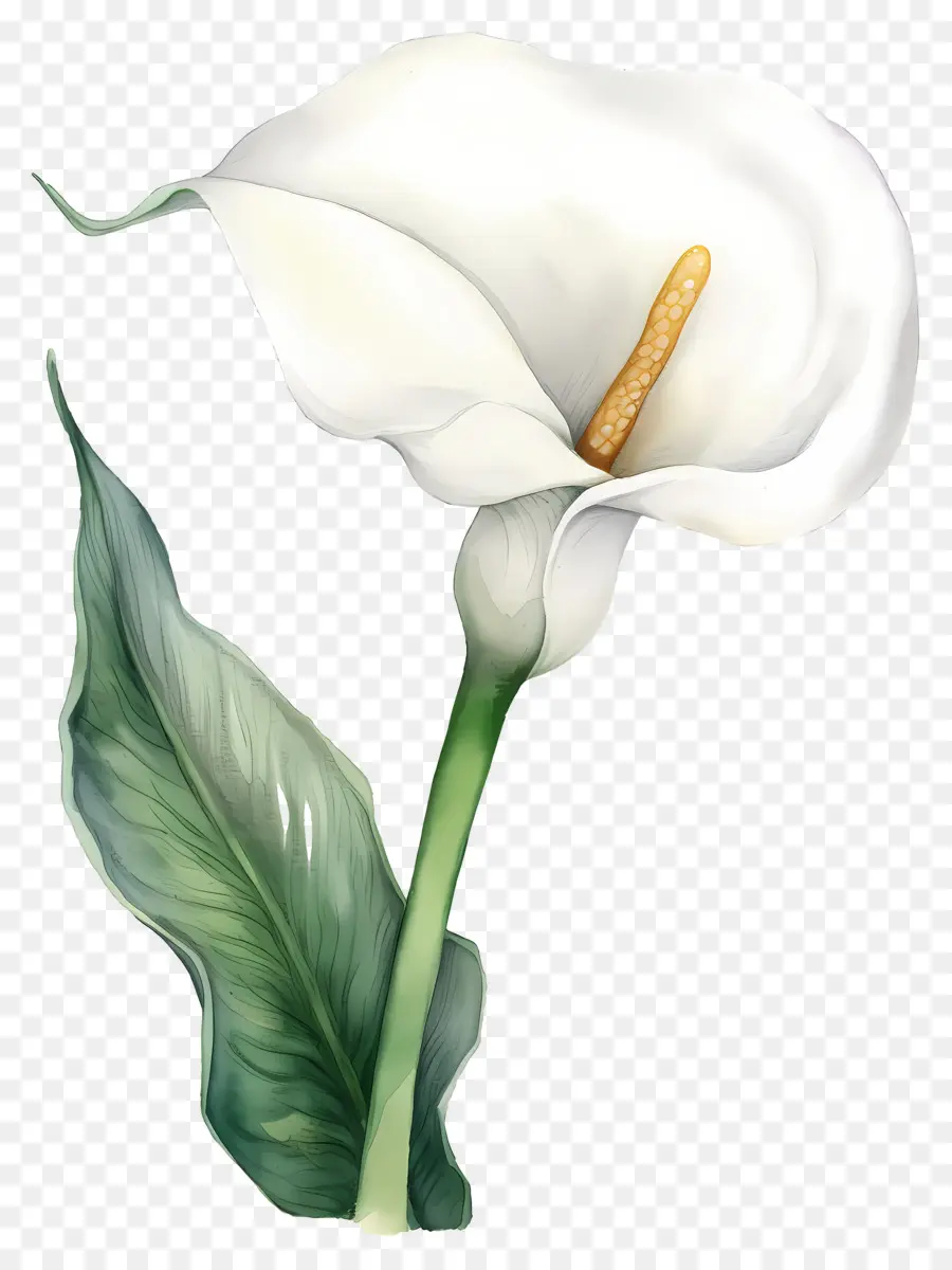 Calla Lírio，Lírio De Calla Branco PNG