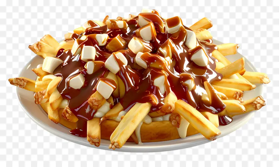 Poutine，Prato Poutine PNG