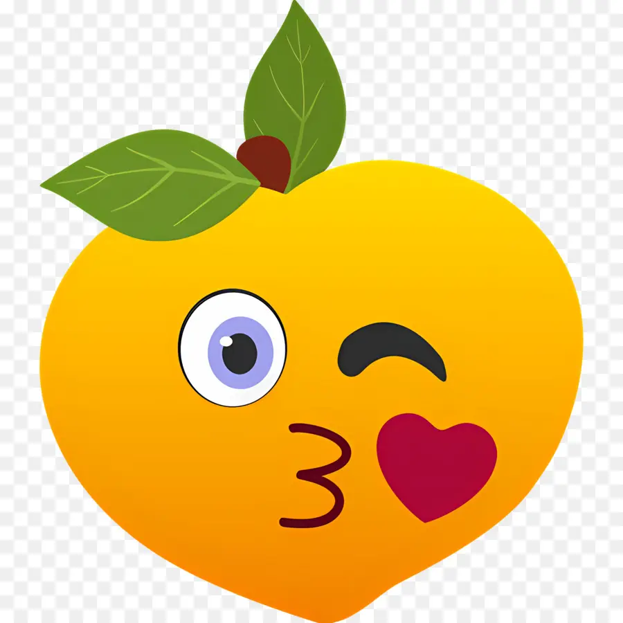 Emoji Pêssego，Emoji De Pêssego PNG