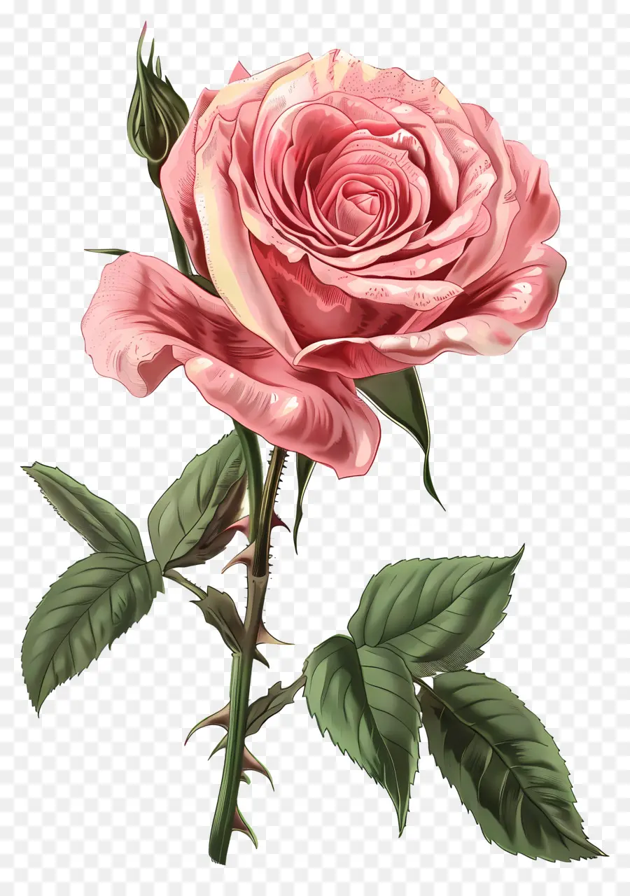 Flor Rosa，Rosa Rosa PNG