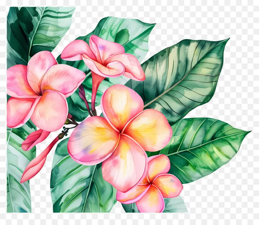 Flores Em Aquarela，Flor PNG