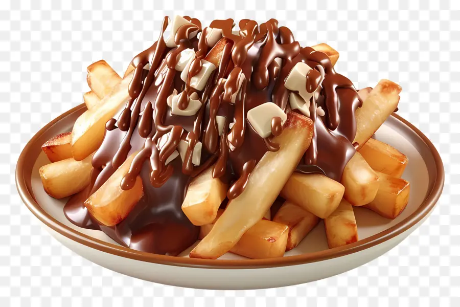 Poutine，Prato Poutine PNG