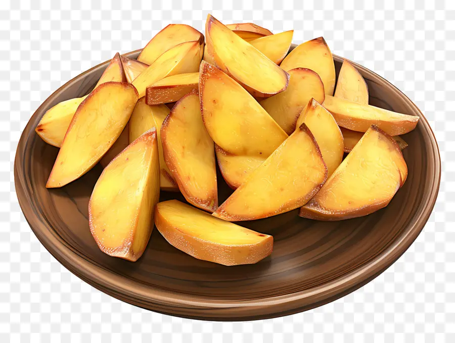 Fatias De Batata，Placa PNG