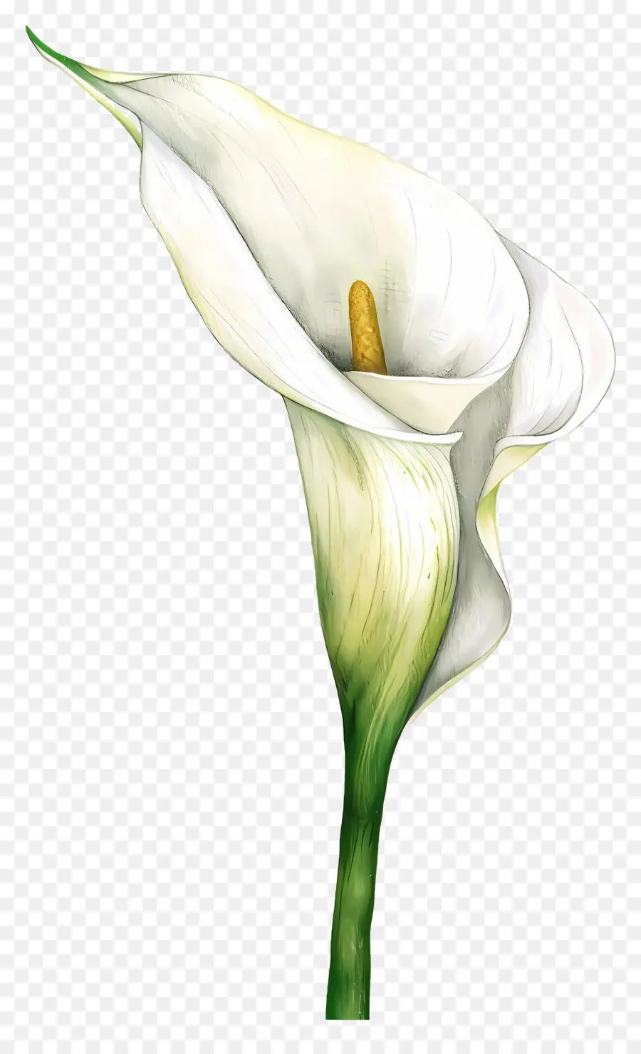 Calla Lírio，Lírio De Calla Branco PNG