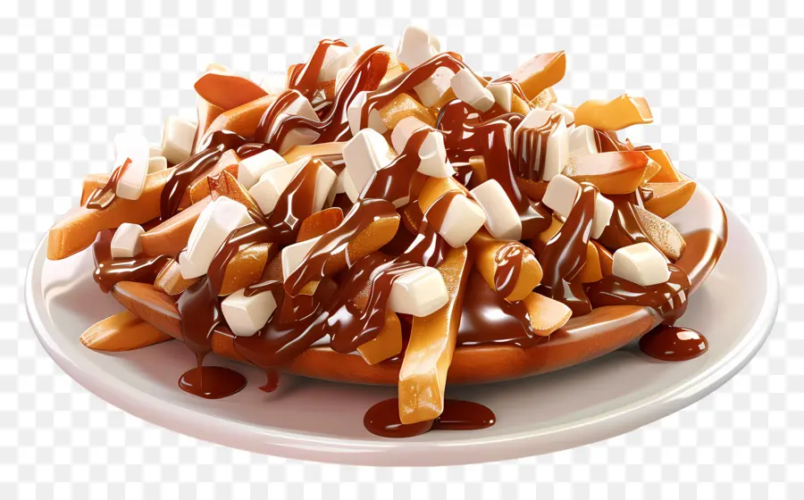 Poutine，Prato Poutine PNG