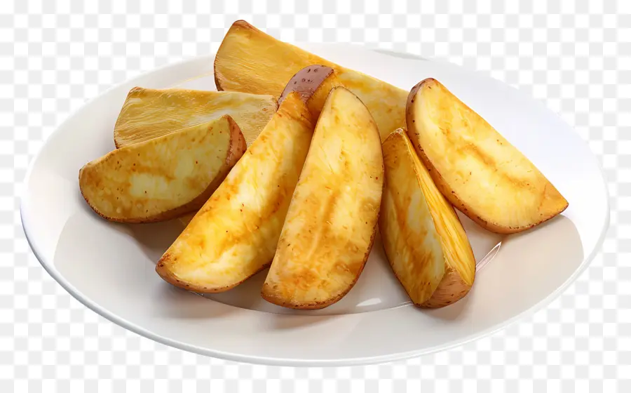 Fatias De Batata，Placa PNG