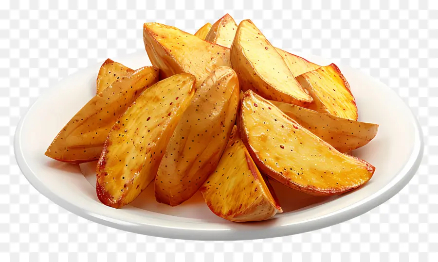 Fatias De Batata，Placa PNG