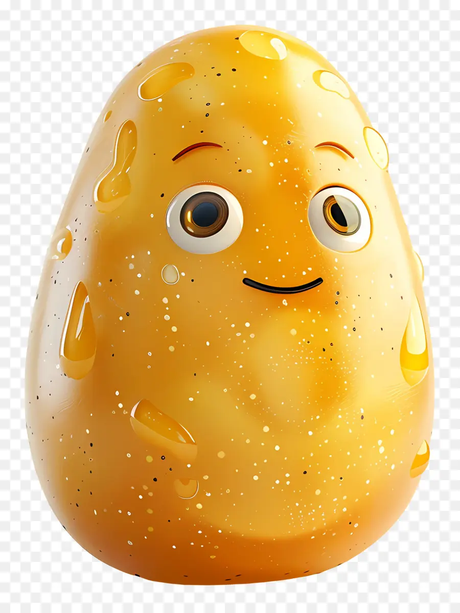 Batata De Desenho Animado，Batata Brilhante PNG