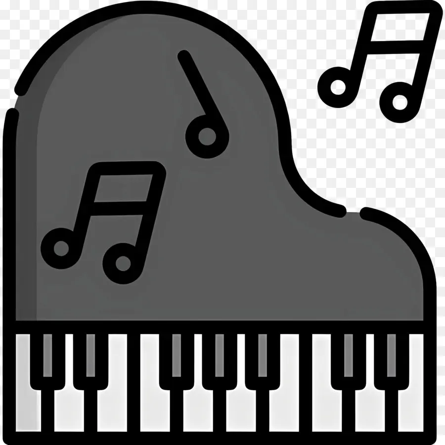 Teclado Musical，Teclas De Piano PNG