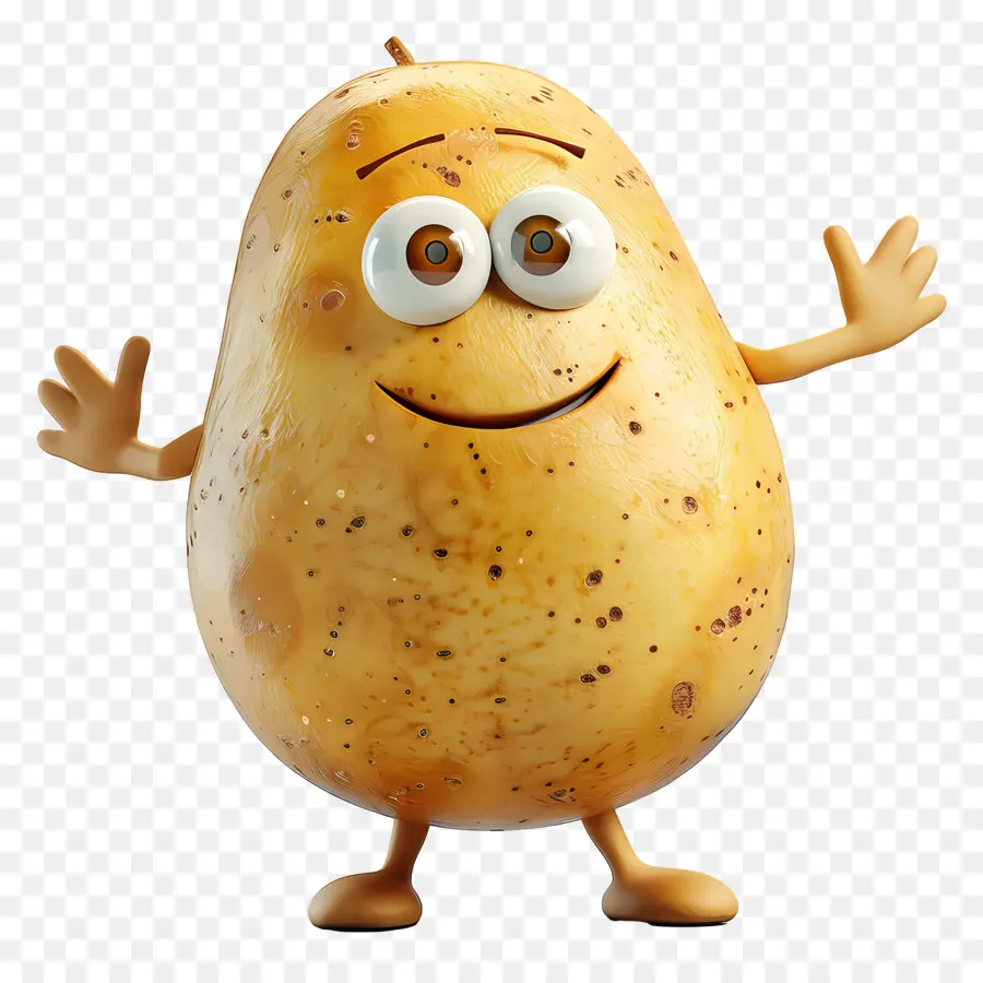 Batata De Desenho Animado，Batata PNG