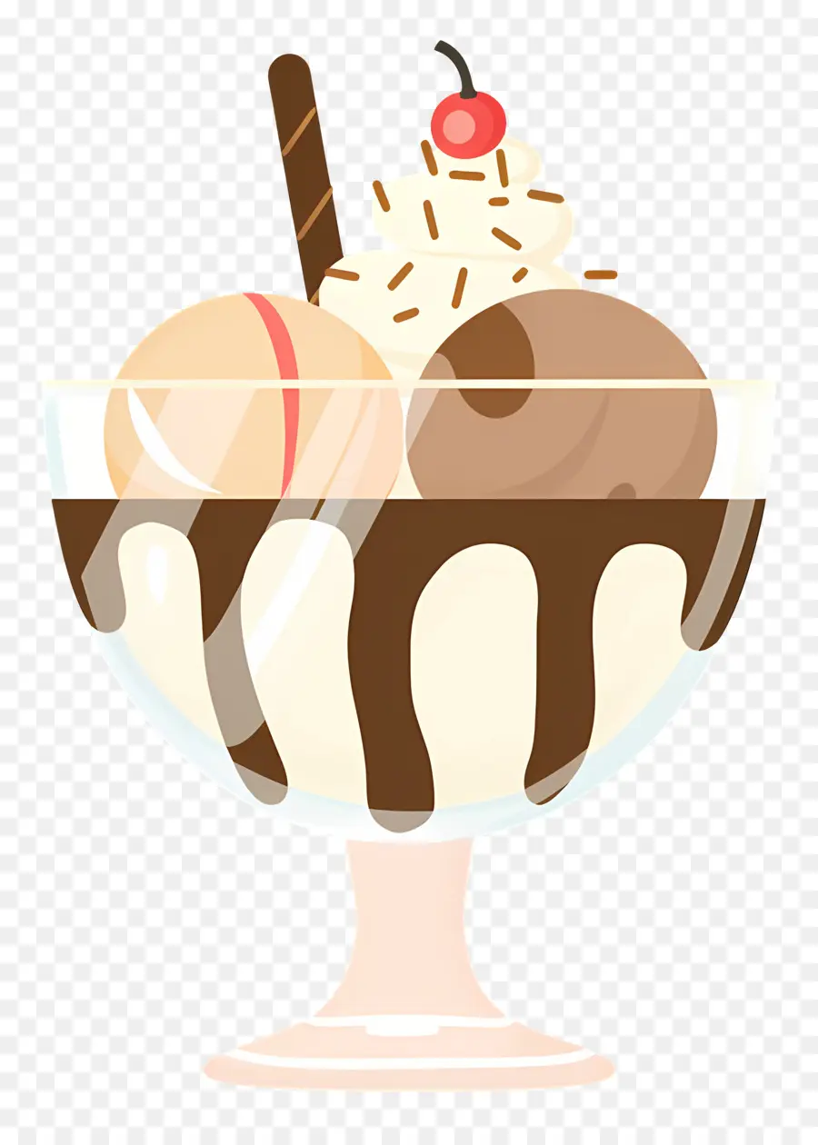 Sundae De Sorvete，Chocolate PNG