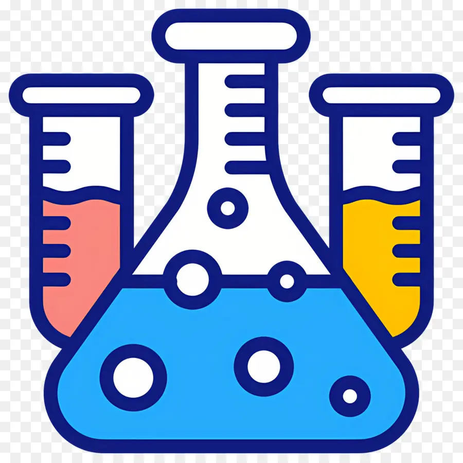 Laboratório De Ciências，Frascos Químicos PNG