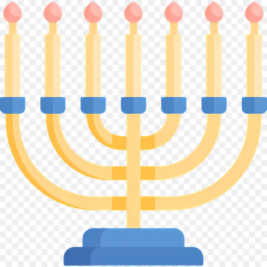 Menorá De Hanukkah，Menorá PNG