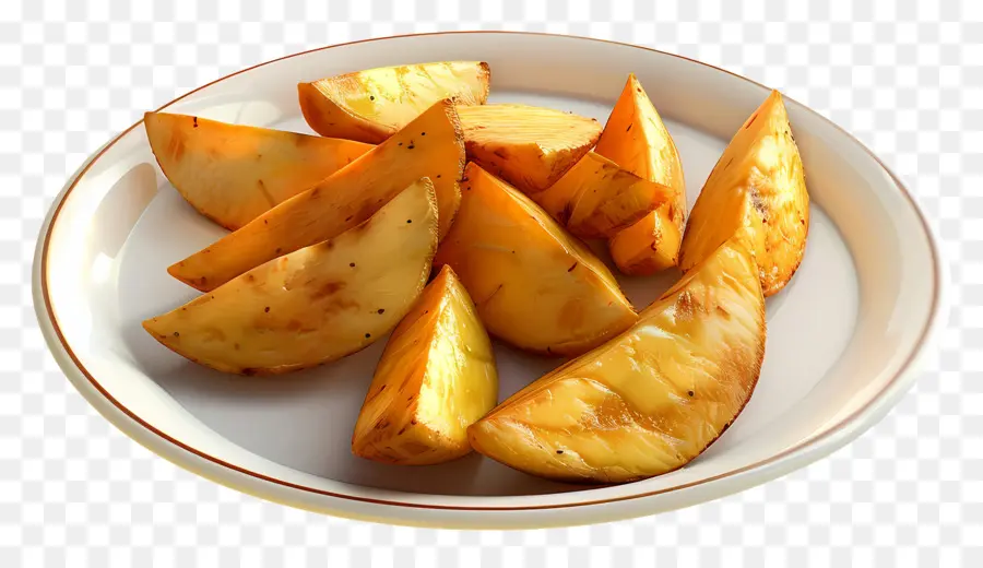 Fatias De Batata，Placa PNG