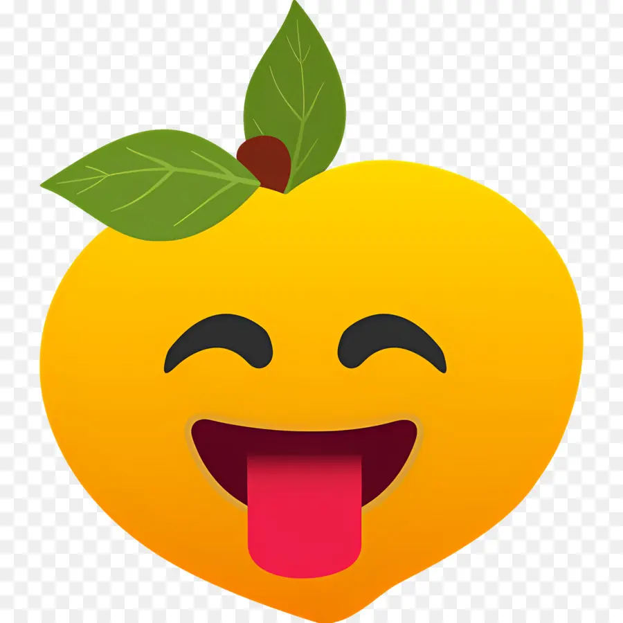 Emoji Pêssego，Emoji De Pêssego PNG