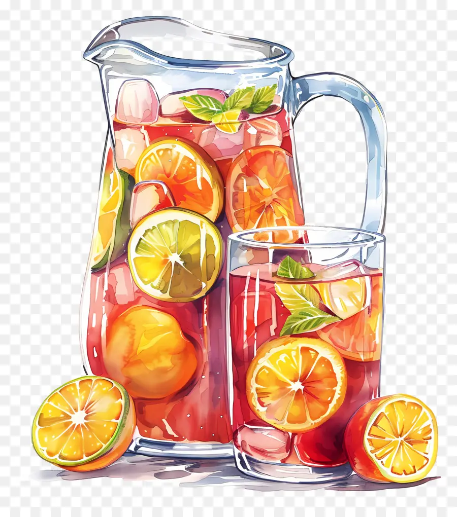 Sangria，Sangria De Frutas PNG