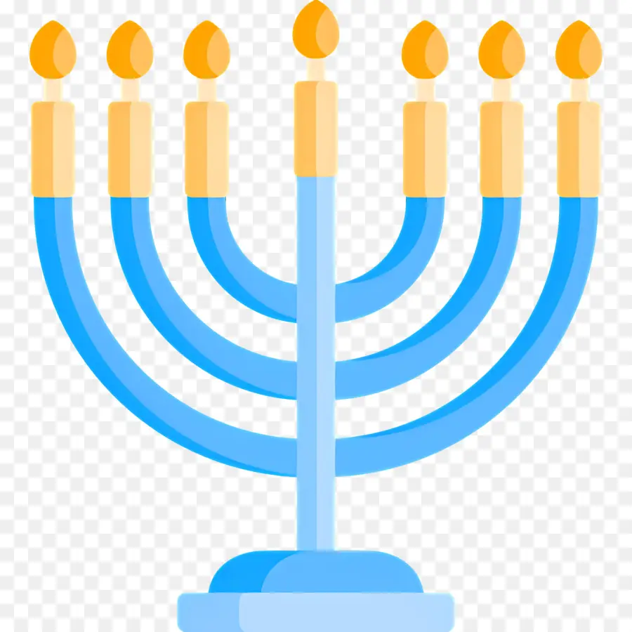 Menorá De Hanukkah，Menorá PNG