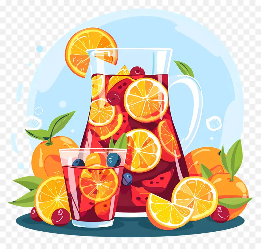 Sangria，Sangria De Frutas PNG