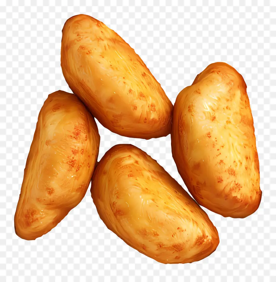 Fatias De Batata，Batatas Assadas PNG