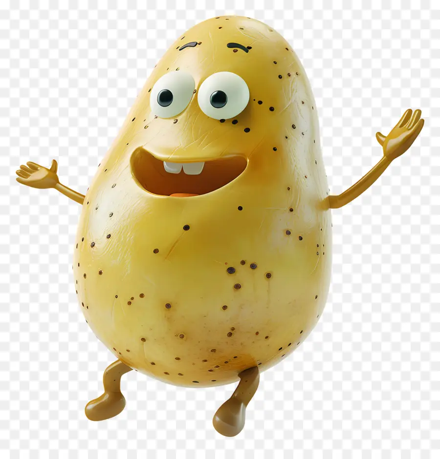 Batata De Desenho Animado，Batata PNG