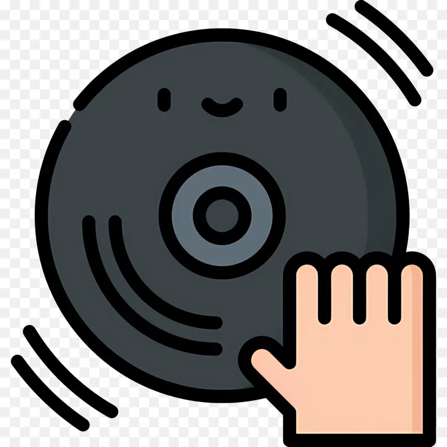 Dj De Música，Disco De Vinil PNG