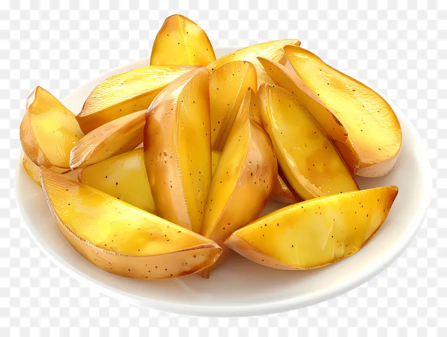 Fatias De Batata，Placa PNG